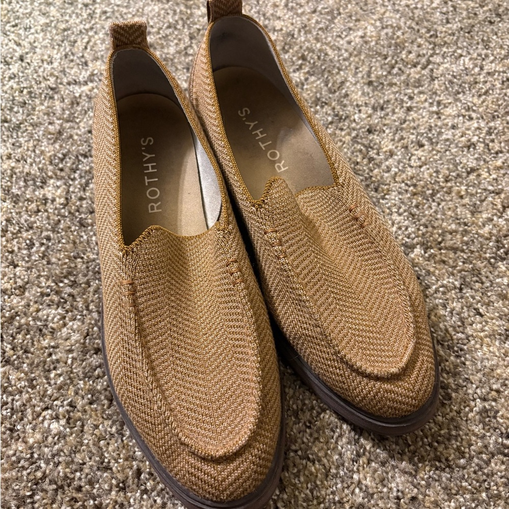 Rothy's Women's Brown Herringbone Flats - Picture 7 of 9